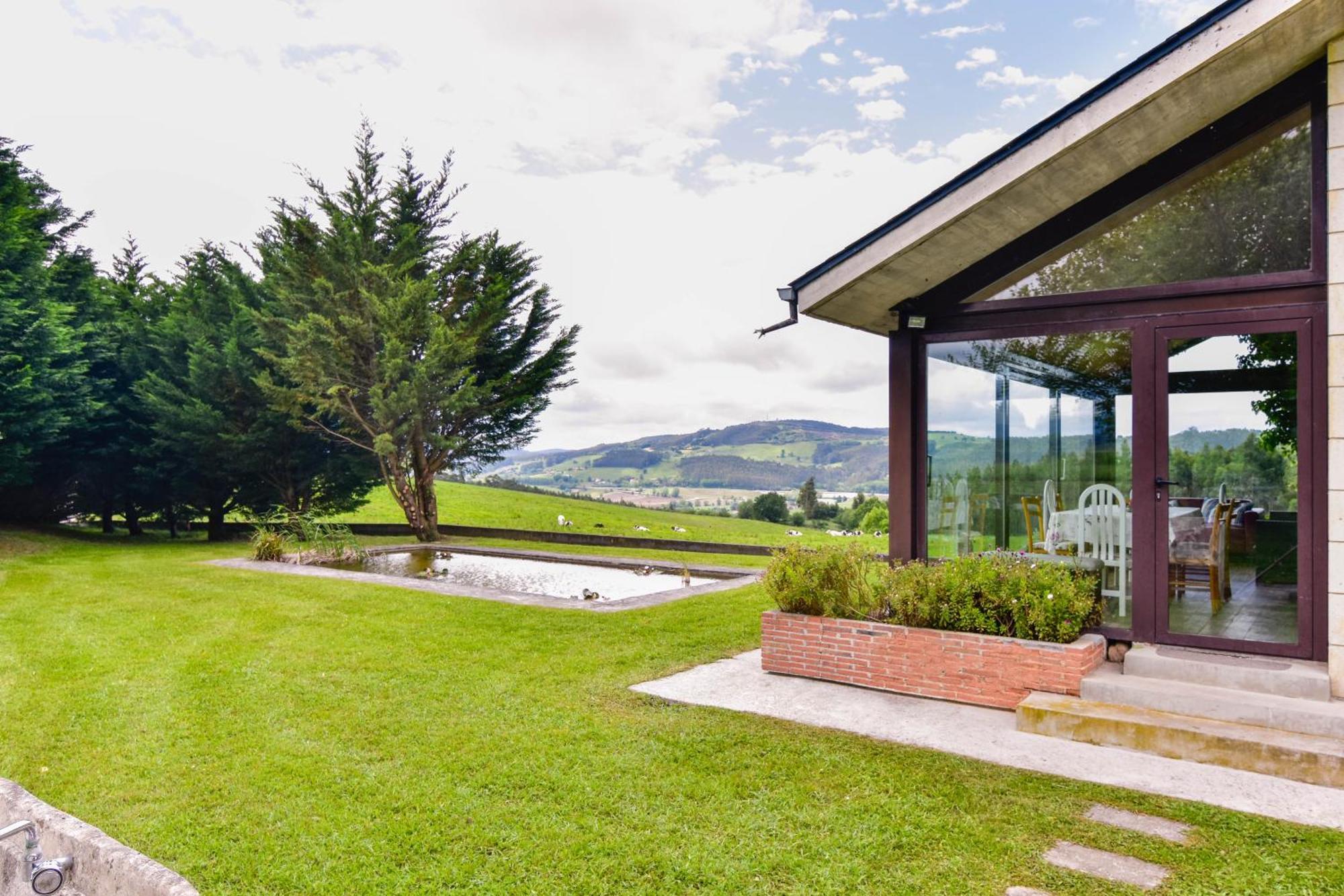 Casa Con Gran Jardin Y Piscina En Cabarceno Villa Villanueva  Ngoại thất bức ảnh